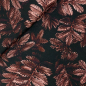 Preview: RESTSTÜCK 1,90m !!! - Viskose - Dark Leaves - bordeaux - Swafing by Thorsten Berger