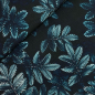 Preview: RESTSTÜCK 1,30m !!! - Viskose - Dark Leaves - petrol - Swafing by Thorsten Berger