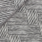 Preview: RESTSTÜCK 1,60m !!! - Viskose Stretch Twill - Diagonal Stripes - black/sand