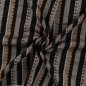 Preview: Viskose - Fancy Stripe - schwarz