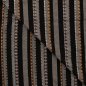 Preview: Viskose - Fancy Stripe - schwarz