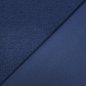 Preview: RESTSTÜCK 0,80m !!! - Viskose Feinstrick Jersey - Skale - dark blue