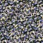 Preview: Viskose - Flora - black