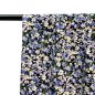 Preview: Viskose - Flora - black