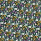 Preview: Viskose - Flower Esja - grün