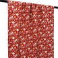 Preview: RESTSTÜCK 0,60m !!! - Viskose - Flower Esja - rot