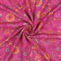 Preview: Viskose mit LENZING™ ECOVERO™ Fasern - Ivette Flowers - fuchsia/orange