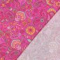 Preview: Viskose mit LENZING™ ECOVERO™ Fasern - Ivette Flowers - fuchsia/orange