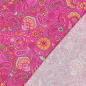 Preview: RESTSTÜCK 0,50m !!! - Viskose mit LENZING™ ECOVERO™ Fasern - Ivette Flowers - fuchsia/orange
