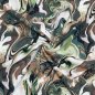 Preview: Viskose - Forest Marble - green/brown