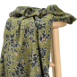 Preview: RESTSTÜCK 0,70m !!! - Viskose - Frya Flowers - khaki