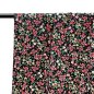 Preview: RESTSTÜCK 60cm !!! - Viskose - Granny Flowers - red