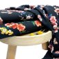 Preview: Viskose - Granny Roses - black