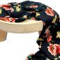 Preview: Viskose - Granny Roses - black