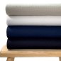 Preview: RESTSTÜCK 1,00m !!! - Viskose Jacquard Jersey - Rhombus - naturweiß