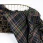Preview: Viskose - Check Lurex - old rose/khaki