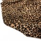 Preview: Viskose - Leopard - camel schwarz