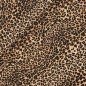 Preview: Viskose - Leopard - camel schwarz