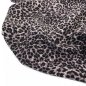 Preview: Viskose - Leopard - grau schwarz