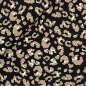 Preview: RESTSTÜCK 1,40m !!! - Viskose - Leoprint - black