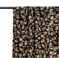 Preview: RESTSTÜCK 1,40m !!! - Viskose - Leoprint - black