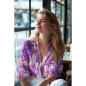 Preview: Viskose mit LENZING™ ECOVERO™ Fasern - Marit Flowers - lavender