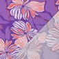 Preview: Viskose mit LENZING™ ECOVERO™ Fasern - Marit Flowers - lavender