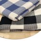 Preview: Viskose Mix - kariert - Jiska - sand/black