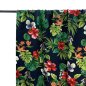 Preview: Viskose - Monstera - navy