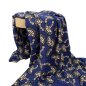 Preview: RESTSTÜCK 1,40m !!! - Viskose - Bali Mosaik - denim