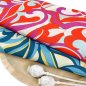 Preview: RESTSTÜCK 1,50m !!! - Viskose - Osane - blue/yellow