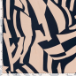 Preview: RESTSTÜCK 1,70m !!! - Viskose - Outline - nude/navy