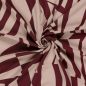 Preview: RESTSTÜCK 1,70m !!! - Viskose - Outline - rose/bordeaux