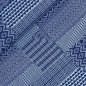 Preview: Viskose - Patchwork Rhombus - blue