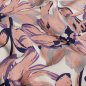 Preview: Viskose Popeline - Bodil Flowers - lila/rosa/weiß