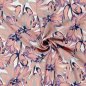 Preview: Viskose Popeline - Bodil Flowers - lila/rosa/weiß