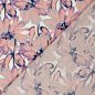Preview: Viskose Popeline - Bodil Flowers - lila/rosa/weiß