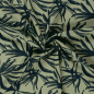 Preview: RESTSTÜCK 0,80m !!! - Viskose Popeline - Erma - khaki/navy