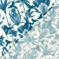Preview: Viskose Popeline - Henni - blue/offwhite
