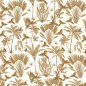 Preview: Viskose Popeline - Henni - brown/offwhite