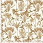 Preview: Viskose Popeline - Henni - brown/offwhite