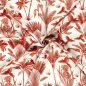 Preview: Viskose Popeline - Henni - red/offwhite