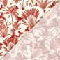 Preview: Viskose Popeline - Henni - red/offwhite