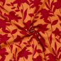 Preview: Viskose Popeline - Jolene Flowers - rot/orange