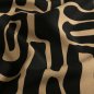 Preview: Viskose Popeline - Karsta - black/caramel