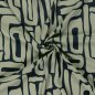 Preview: Viskose Popeline - Karsta - navy/mint