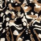 Preview: Viskose Popeline - Lanie - black/brown