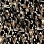 Preview: Viskose Popeline - Lanie - black/brown