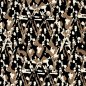 Preview: Viskose Popeline - Lanie - black/brown