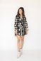 Preview: Viskose Popeline - Nerea - black/white